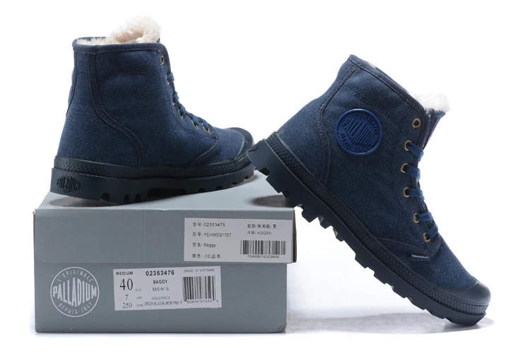 PALLADIUM Pampa/парусиновая обувь мужские ботинки ковбойские кроссовки модная