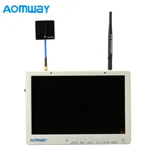 Aomway HD588 10 дюймов 5,8 Г 40CH разнообразие FPV HD монитор 1920x1200 p с DVR со встроенными батарейками для FPV части для вертолета