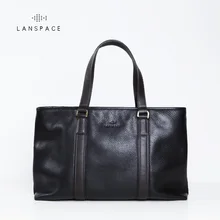 LANSPACE мужские кожаные Наплечные сумки кожаная сумка через плечо мужская сумка