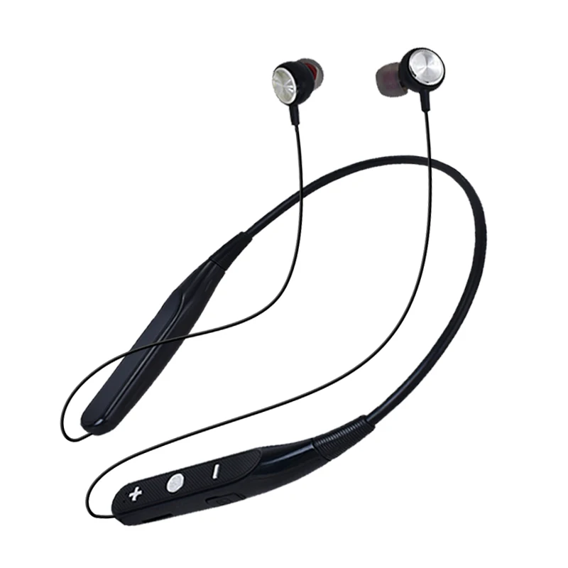 

NVAHVA Sport Bluetooth Earphone Wireless Headphones Magnetic Metal Headset Earbuds With TF Card Slot Handsfree For Xiaomi iPhone