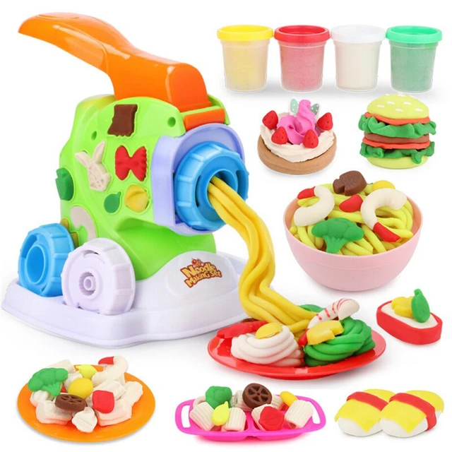 DIY Noodle Machine Toyssafe And Nontoxic Malleable Fimo Polymer Clay