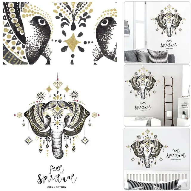 Best Price Nordic Style Elephant Wall Sticker Bedroom Living Room Dining Room TV Background Decoration Environmentally PVC Wall Sticker Best Price Nordic Style Elephant Wall Sticker Bedroom Living Room Dining Room TV Background Decoration Environmentally PVC Wall Sticker