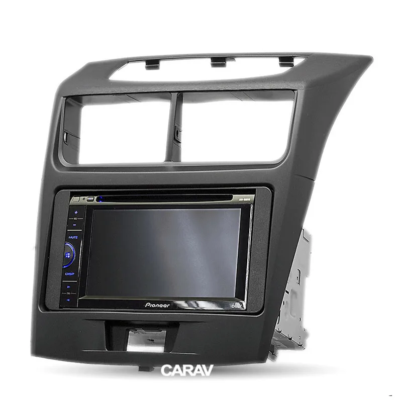 Радио фасции для Тойота Avanza Veloz daihatsu Xenia двойной Din Радио DVD стерео CD панель тире крепление CARAV 11-253