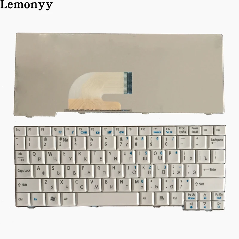  Russian/RU laptop Keyboard for Acer for Aspire One ZG5 D150 A150 A150L ZA8 ZG8 D210 D250 A110 KAV60