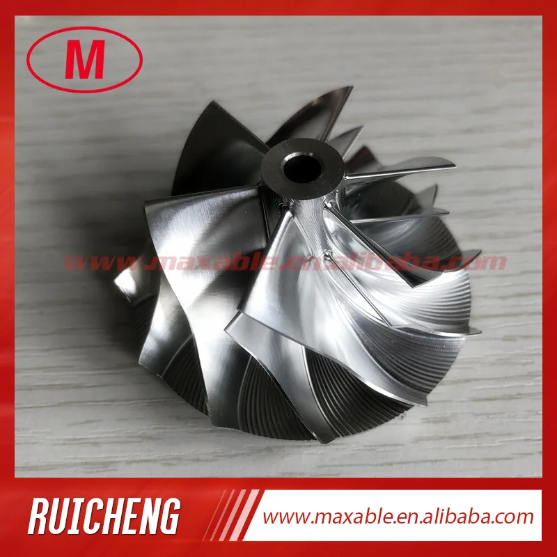 

GT15-25 6+6 blades 43.40/56.03mm 737689-0001 high Performance turbo billet/milling/aluminum 2618 compressor wheel