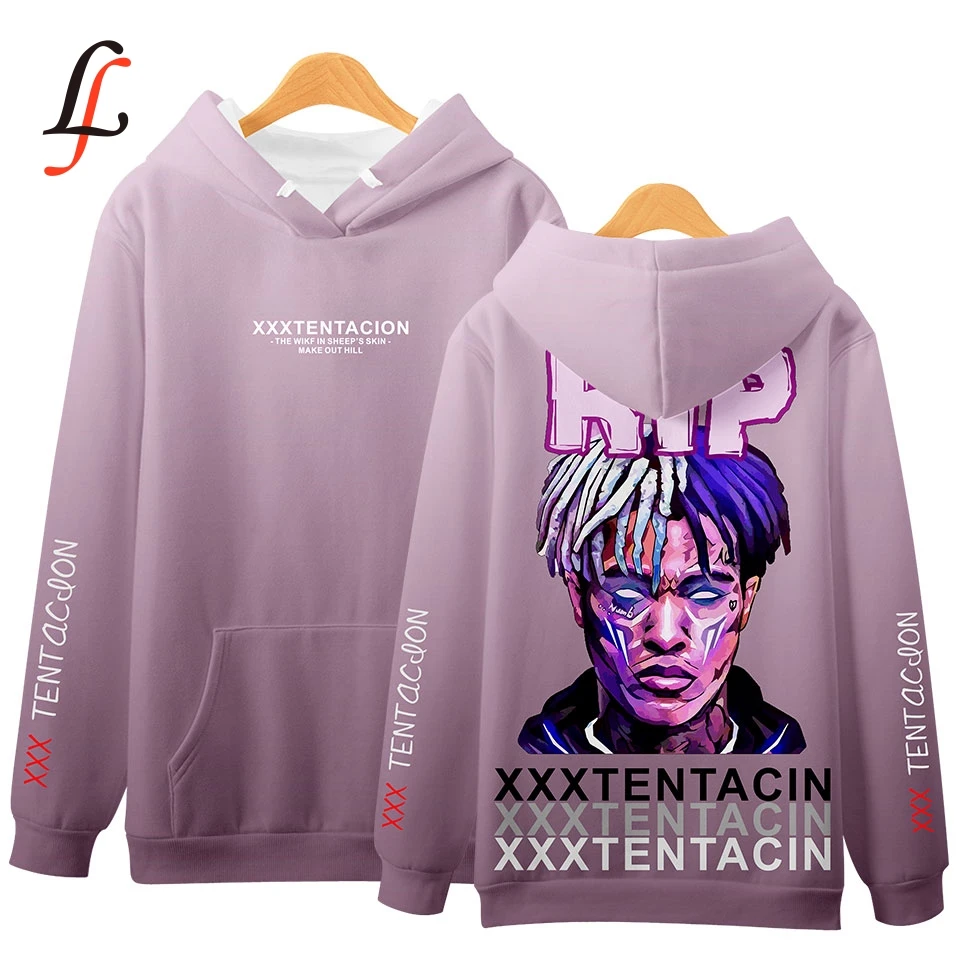 Новейшая мода xxxtentacion толстовка с капюшоном 3D Rip xxxtentacin принтованный хип-хоп