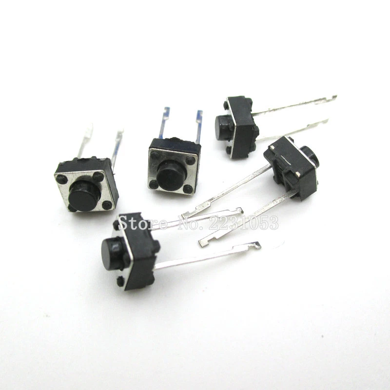 11 mm KZ 100 morceaux Micro-interrupteur boutons poussoir 6x6x11 mm 6 6