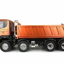 LESU 1/14 Металл 8*8 гидравлический самосвал RC Sca грузовик модель двигателя ESC DIY Tmy TH02018