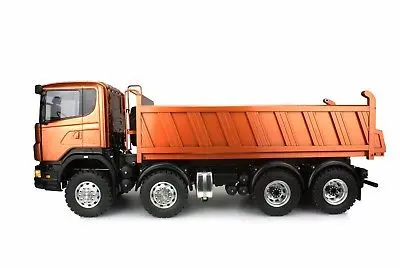 LESU 1/14 Metal  8*8 Hydraulic Dumper RC Sca Truck Model Motor ESC DIY Tmy   TH02018