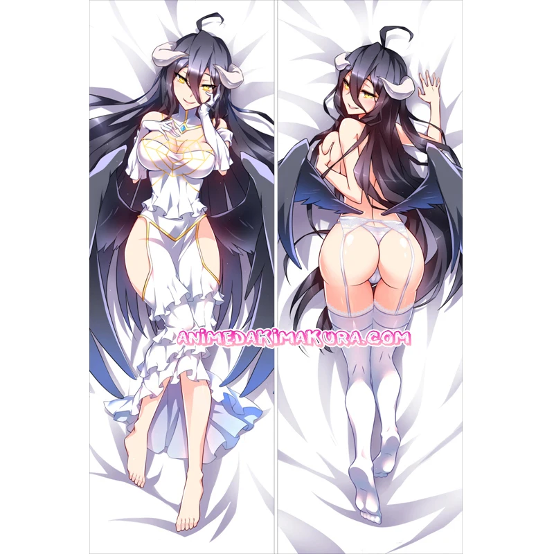 

Overlord Albedo Anime Girl Dakimakura Hugging Body Pillow Case Cover