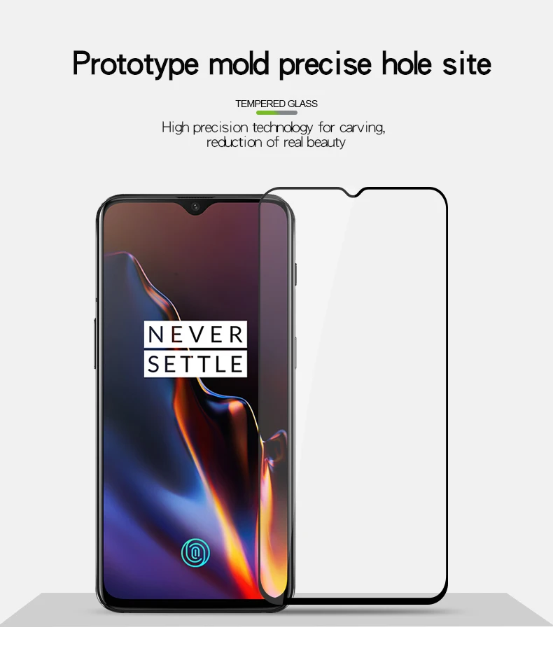 Для Oneplus 6 T стекло закаленное MOFi полное покрытие защитная пленка протектор экрана One plus 6 T Закаленное стекло пленка