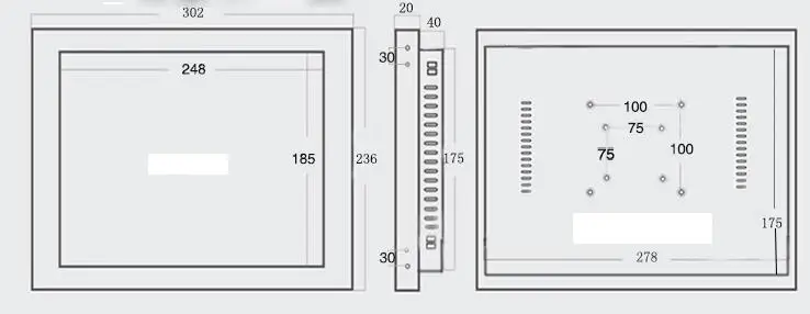12,1 дюймов промышленная Сенсорная панель ПК Intel ATOM D525 Процессор 2 Гб Оперативная память LPT LAN 4 COM RS232 1024x768 ЖК-дисплей промышленный планшетный ПК win/vista/XP Linux