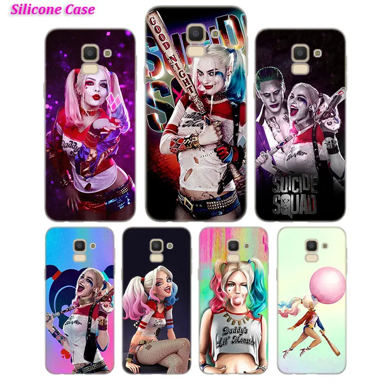 

Silicone Phone Case Hero Joker and Harley Quinn for Samsung Galaxy j8 j7 j6 j5 j4 j3 Plus Prime 2018 2017 2016 Cover