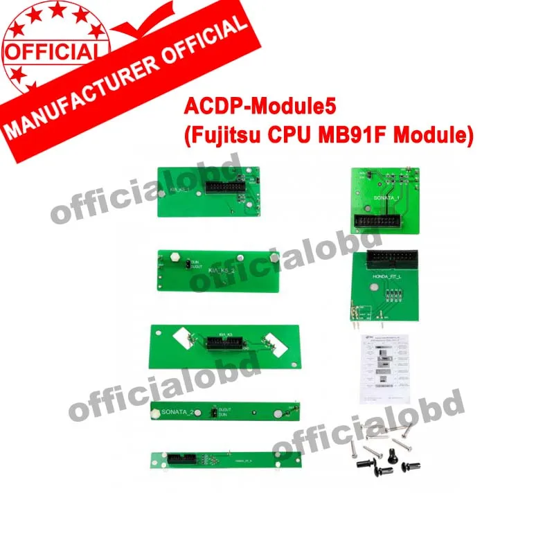 Полный набор Yanhua Mini ACDP 12 модулей для Jaguar/LandRover/Porsche/BMW CAS/FEM/BDC/VW/Fujitsu/EGS/FRM программист Без припоя - Цвет: Fujitsu CPU MBmodule