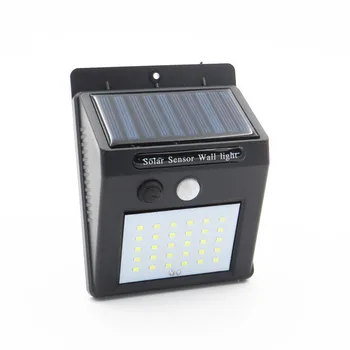

20/25/30 Leds Solar Light PIR Motion Sensor Wireless Solar Wall Lamp Waterproof Outdoor Garden Yard Deck LED Night Light