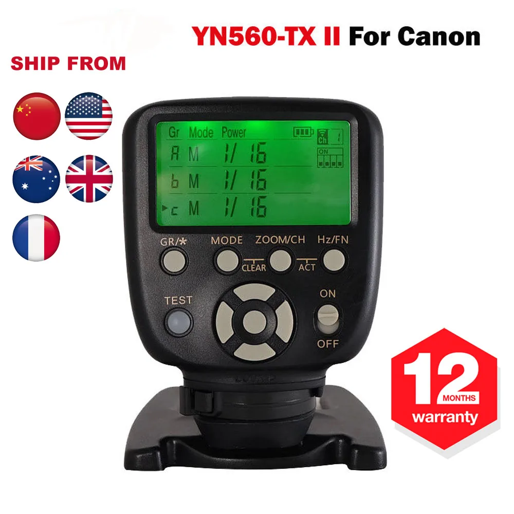 YONGNUO YN560-TX C Camera Manual Flash Controller Transmitter for Canon Camera Flash Trigger