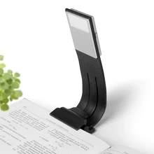 

Xsky Rechargeable Reading Lamp Flexible LED Light Clip-on Book Light USB LED Table Lamp 4 Modes for Kindle Book Readers Lighting