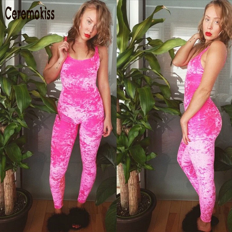 Prix pour Ceremokiss 2017 NOUVEAU de Femmes De Yoga ensembles velours Violet Rose Noir Brun Sans Manches salopette Barboteuse Dames Body Vêtements De Plage Prix pour Ceremokiss 2017 NOUVEAU de Femmes De Yoga ensembles velours Violet Rose Noir Brun Sans Manches salopette Barboteuse Dames Body Vêtements De Plage