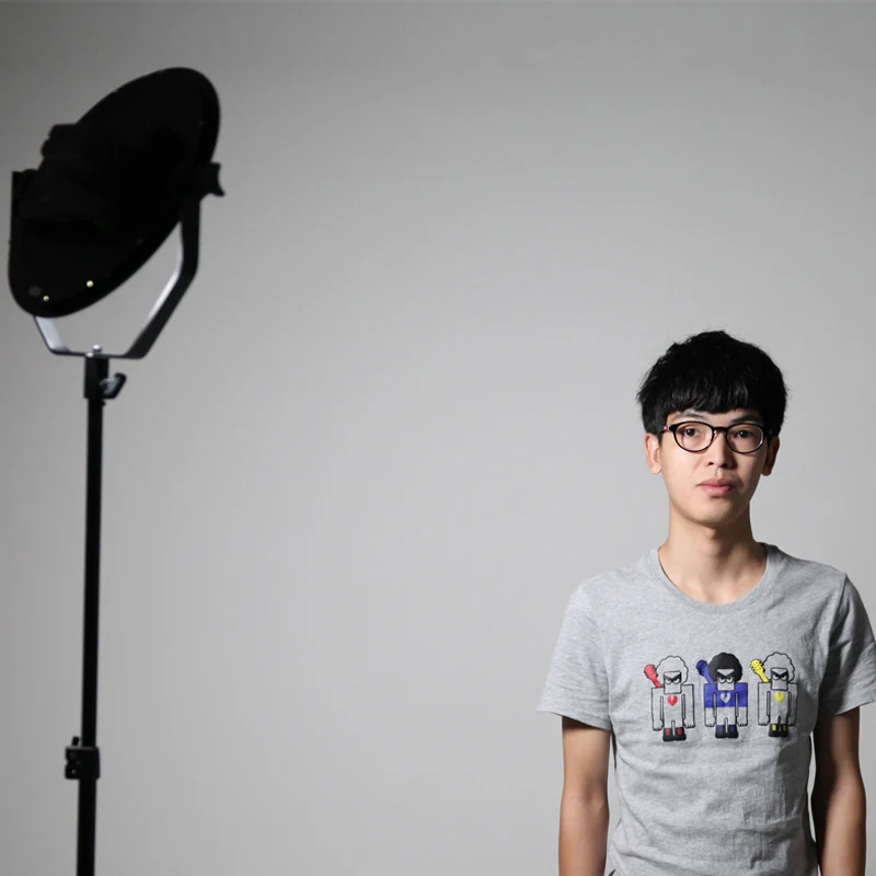 

18W 5600K Round Ultrathin Soft Daylight LED Photo Video Film Shooting Continuous Portable Pocket Light Dimmable RL-18V