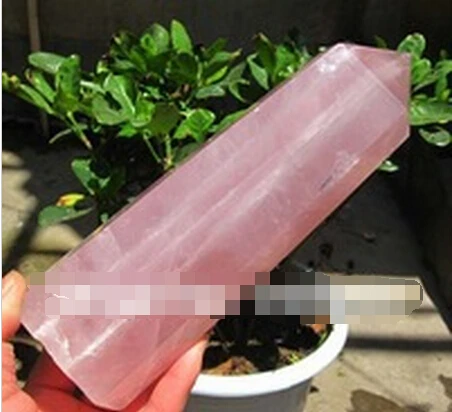 

A 324NATURAL ROSE QUARTZ CRYSTAL POINT Healing (0601)