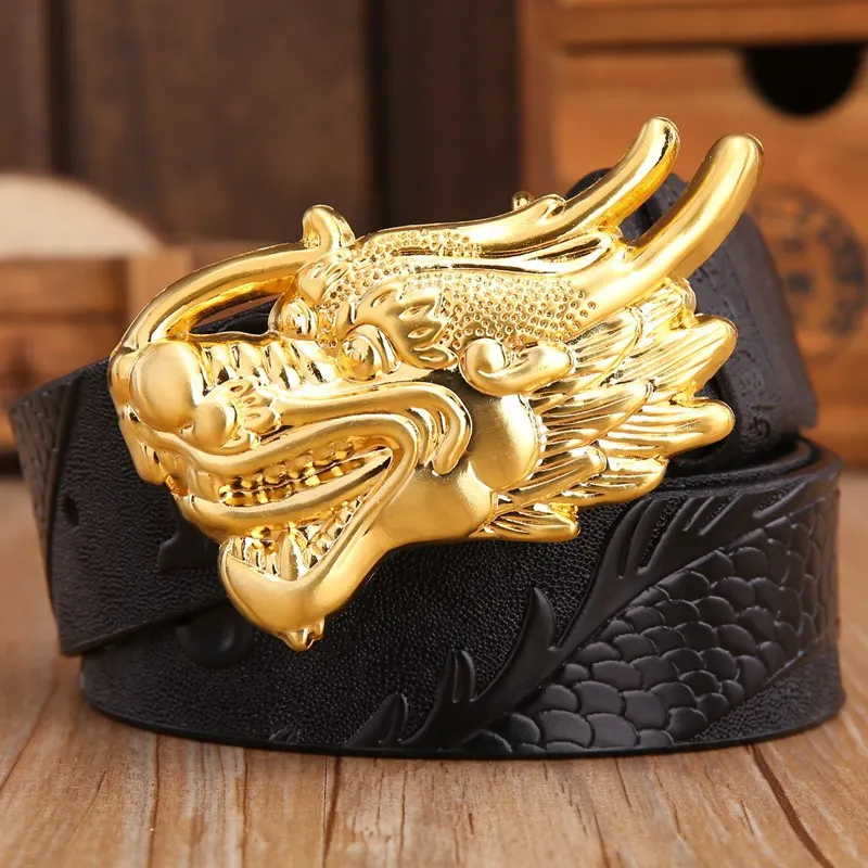 2017 Real New Adult Men's Cowhide Leather Belts Designer Luxury Brand Copper G Buckle High Quality Genuine Belt Length 130cm |