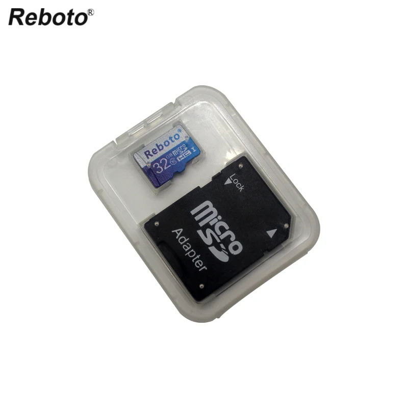 Оригинальные reboto Micro SD Card 64 ГБ высокое Скорость UHS-я карты памяти 32 ГБ tarjeta Micro SD 16 ГБ с адаптером