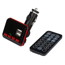 Беспроводная гарнитура SD USB lcd зарядное устройство Автомобильный комплект MP3 Bluetooth fm-передатчик автомобильный-Стайлинг
