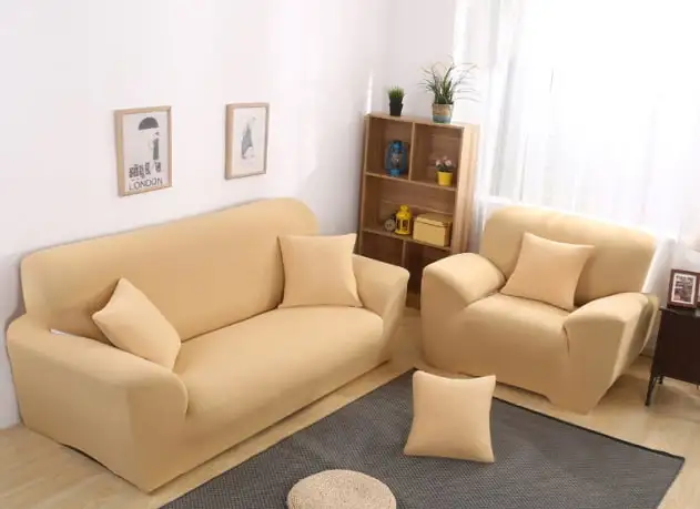 Чехол для дивана эластичный стрейч плотно обертывается все включено Нескользящие Чехлы для дивана для гостиной 1 шт. разные цвета - Цвет: style18