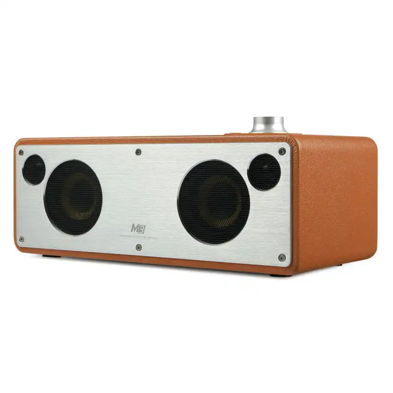 GGMM M3 Wi-Fi колонка, Bluetooth колонка, стерео Hi-Fi звук, сабвуфер для домашнего кинотеатра, беспроводная колонка, поддержка DLNA и Airplay для Spotify - изображение