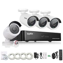 ANNKE 4CH 960P Network POE NVR Kit CCTV Security System 1.3MP IP Camera Outdoor IR Night Vision Surveillance Camera System