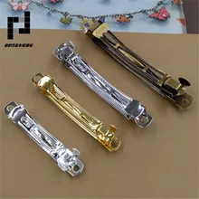 10 шт., антикварные бронзовые украшения для волос, пустая основа для самостоятельной сборки, Винтажные заколки для волос, заколки, ретро аксессуары для волос