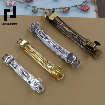 

10pcs Antique Bronze Hair Jewelry Settings Blank Base for DIY Vintage Hairclip Hairpins Barrettes Retro Hair Wear Accessories