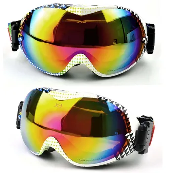 

2019 New ski goggles UV400 anti-fog big mask glasses skiing for men women double lens