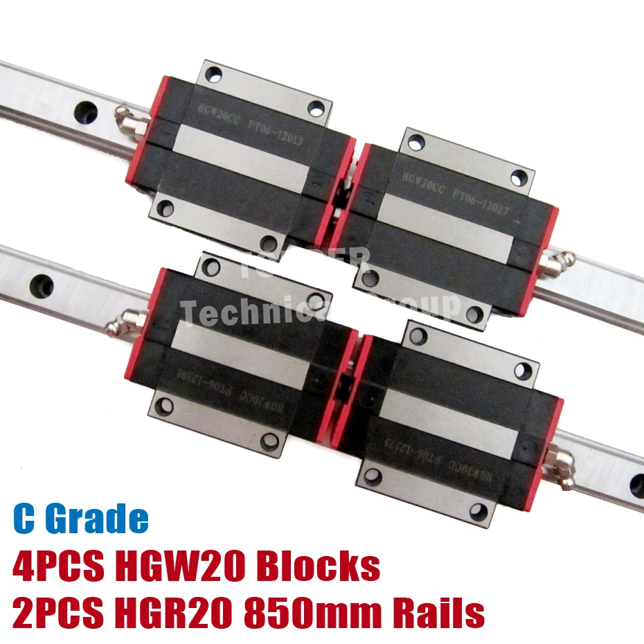4pcs HGW30CA linear block carriage HiShangRC linear rail cnc parts 2pcs HGR30-250mm 4pcs HGW30CA linear block carriage HiShangRC linear rail cnc parts 2pcs HGR30-250mm