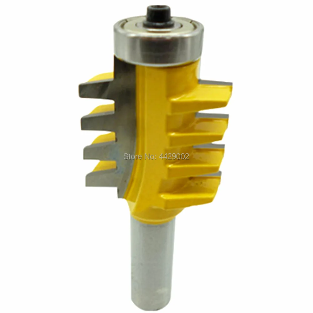 

Finger Joint Router Bit 1/2" Shank Cone Tenon Woodwork Cutter Power Tools Carbide Woodworking Engraving Machine Milling Cutter