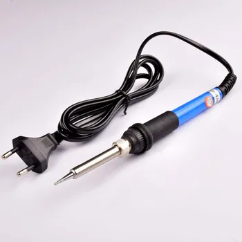 

Hot Sale EU Plug 220V US Plug 110V 60W Adjustable Temperature Electric Soldering Iron Handle Heat Pencil Tool Free Shipping