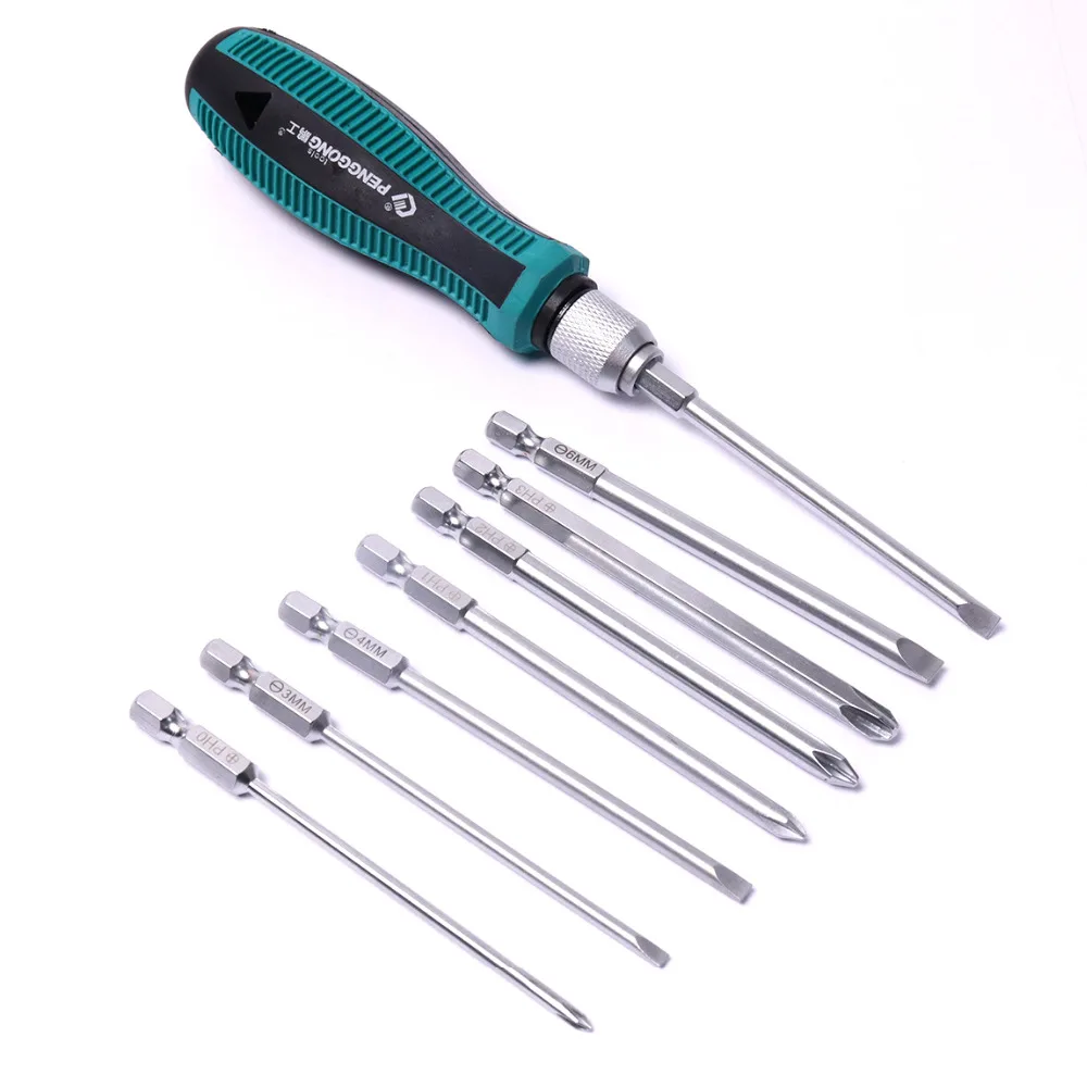 Hot Sale PG 8108 9 in1 100mm Metric Slotted Phillips Screwdriver Set