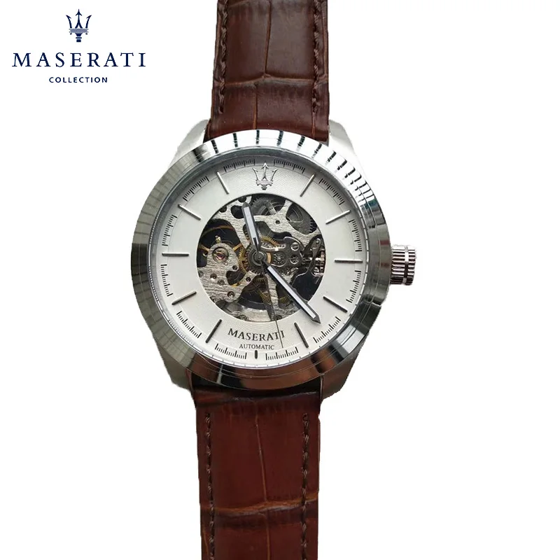 

Maserati Fashion Mechanical Wristwatches 2018 New Water Resistant Wristwatches Casual Stainless Steel Watches R8853123007