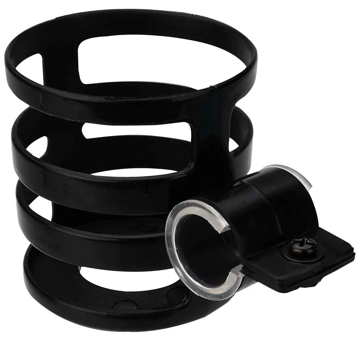1pc Quick-Release Baby Stroller Pram Cup Holder Bicycle Milk Bottle Drink Rack Black PP For Bicycle Bike Pram