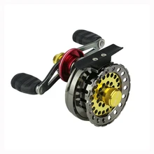 Катушка для ловли нахлыстом из алюминиевого сплава 6+ 1BB мяч для использования слева/справа рыболовная леска Pesca микро-свинцовая катушка для рыбной ловли внахлыст катушка
