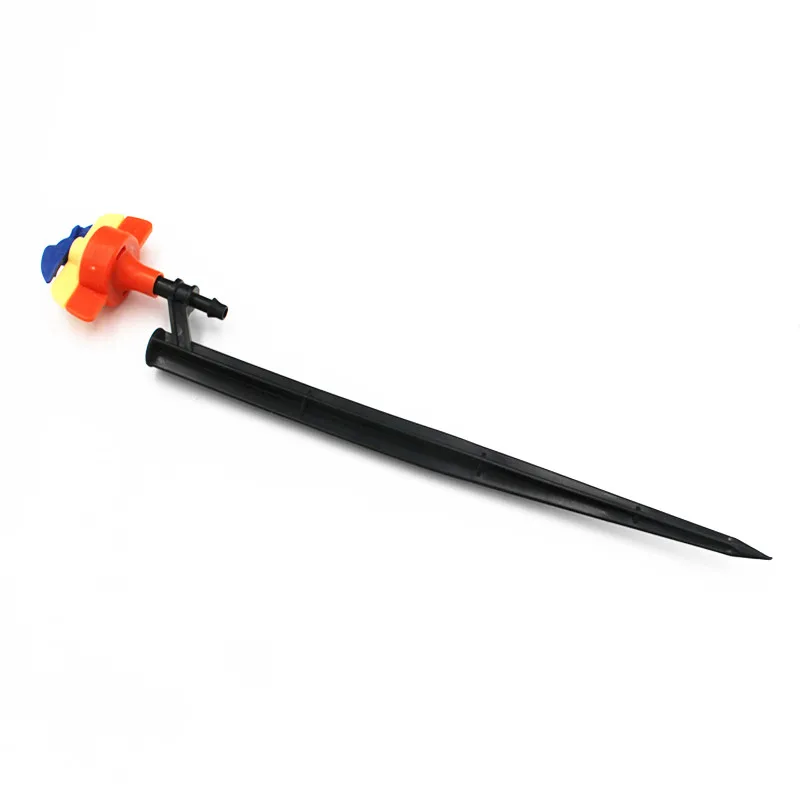 

20pcs 20cm Length Spike With 360Degree Rotary Micro Nozzle Garden Micro Drip Irrigation Watering Sprinkler M149