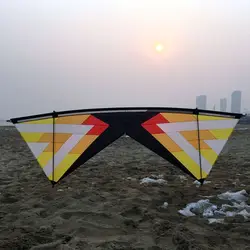 Трюк кайт открытый весело Спорт Quad линия мощность трюк кайт 16 цветов Пляж Кайт Летающий для взрослых