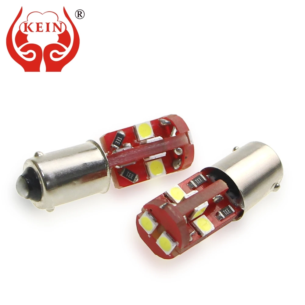KEIN 2 шт. H21W BA9S BAX9S BAY9S H6W T4W ba9 10smd 3030 боковые габаритные огни для салона автомобиля