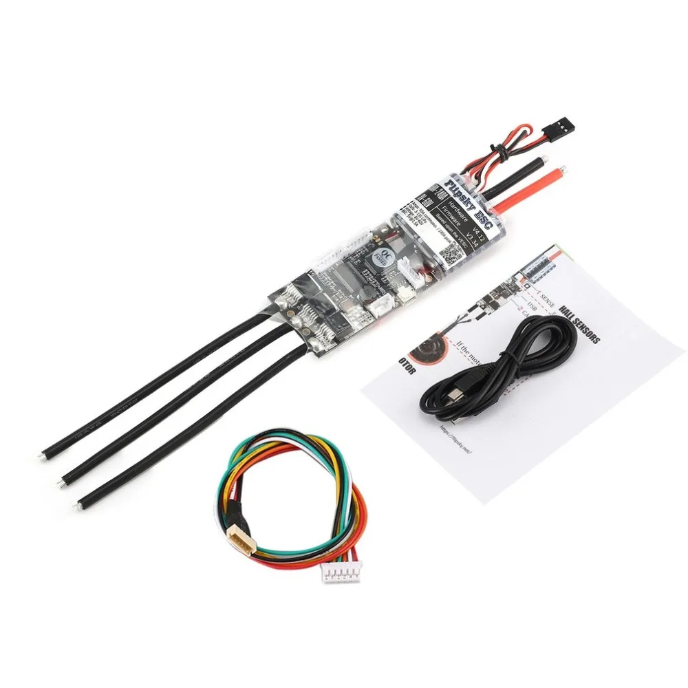 FLIPSKY FSESC 50A V4.12 многоцелевой ESC с электронным контролем скорости для электрического скейтборда RC автомобиля лодки E-bike E-scooter робота