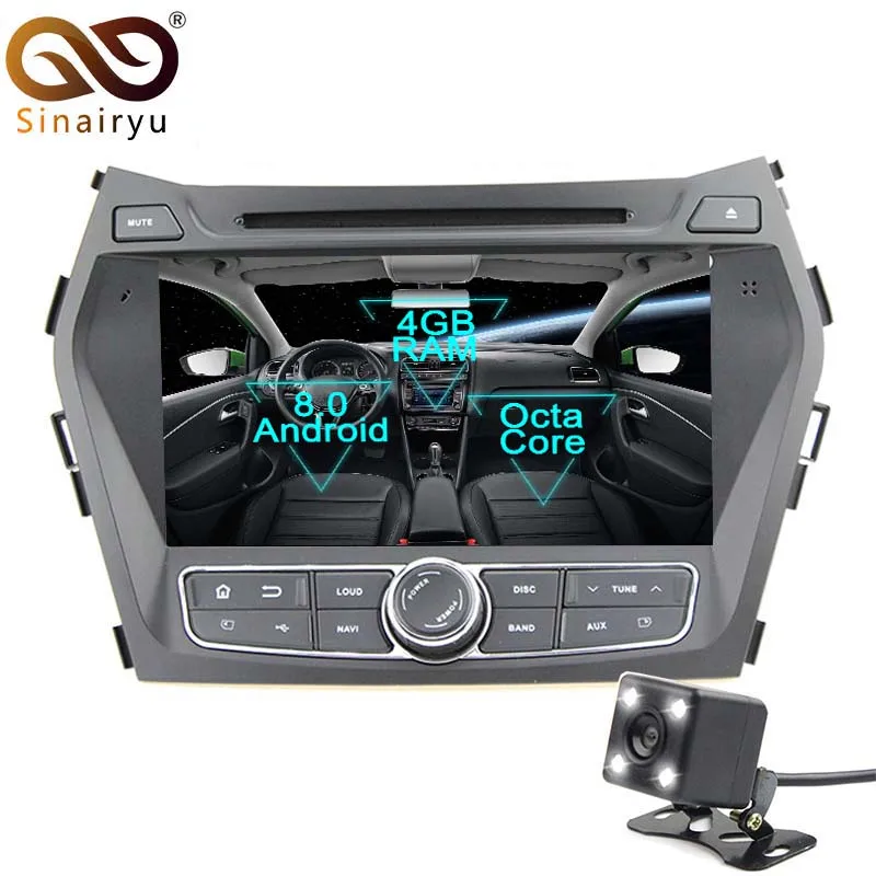 Sinairyu Android 8 0 Octa Core 8 Car DVD Player for Hyundai IX45 Santa Fe XL