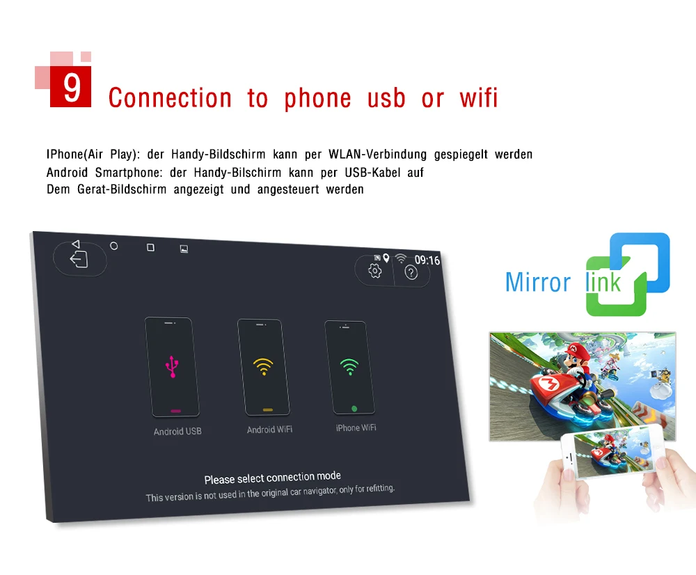 Clearance Podofo GPS Navigation Car Radio Android Multimedia Player 2 Din Audio Stereo MP5 WIFI Autoradio No DVD For Kia K2 RIO 2013-2018 13