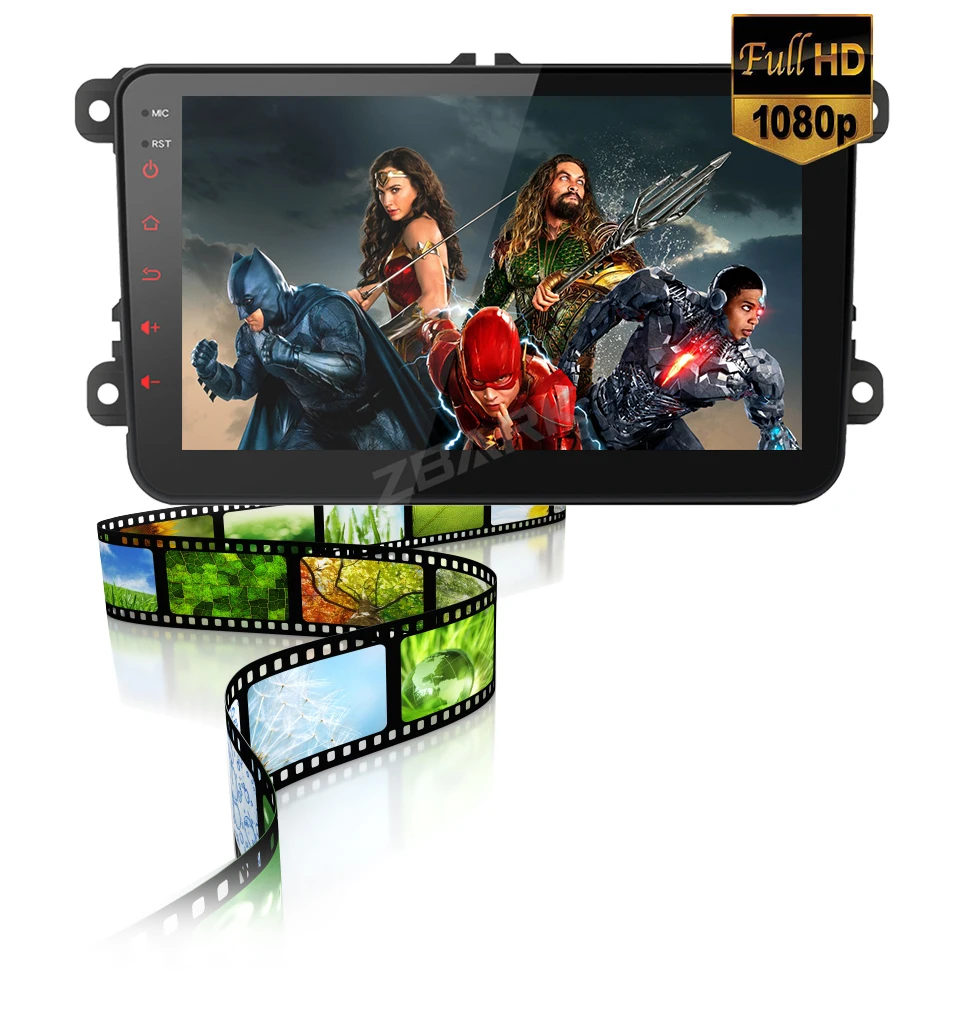 Clearance 8" Android 8.1 RAM 2G Car stereo player Navigation GPS  for VW Jetta Golf Amarok Beetle  Lavida Caddy Passat Polo  Sharan Touran 7