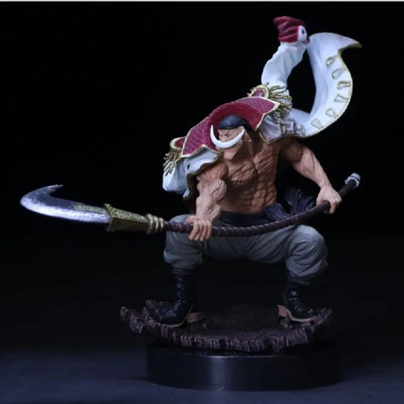 

22cm Japanese One Piece WHITE BEARD Pirates Edward Action Figure Toy 1/7 WHITE BEARD Display Model Jouet Gift