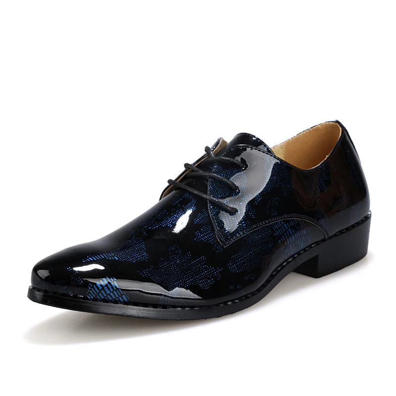 Mode Wees Teen Mannen Oxfords Voor Mannen Kleding Schoenen Lakschoenen  Zwart Blauw Rood|oxfords for men|oxford menoxford black - AliExpress