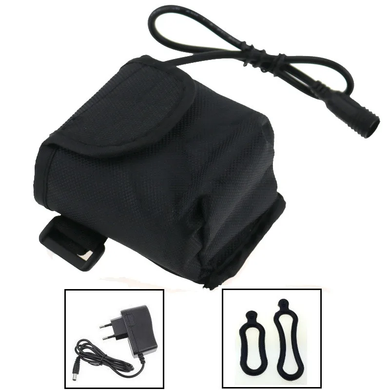 

12000mAh 8x 18650 8.4V Battery Pack Rechargeable with Screw Thread Port for LED Bike Bicycle Lights & headlamps + Charger